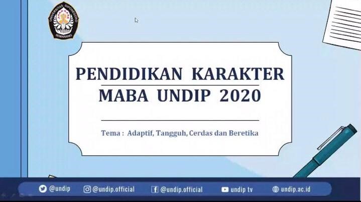 SEKOLAH VOKASI UNDIP SIAPKAN MAHASISWA RAJIN, BERWAWASAN LUAS, DAN CERDAS MELALUI PENDIDIKAN KARAKTER