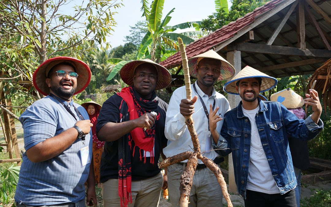 Foreign Students Enthusiastically Participate in VIP Summer Course 2024 at Lerep Tourism Village