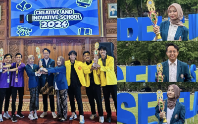 The Student Team from the Information and Public Relations Study Program, Vocational School, Diponegoro University, Achieves First Place in the 2024 UNS Creative Content Competition.